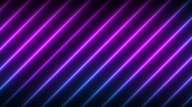 Neon ışıkları parlak fütürist trendsiz döngü teknolojisi grafikleri