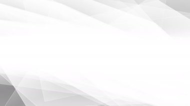 Beyaz ve gri pürüzsüz çizgiler soyut minimum geometrik hareket arkaplanı. Video animasyonu Ultra HD 4K 3840x2160