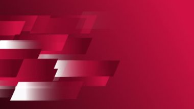 Kırmızı kırmızı kareler arka planı en aza indirir. Hareket grafikleri kopyalama alanı.