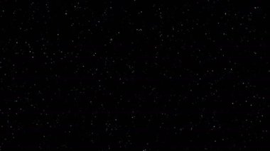 Siyah Arkaplanda Yüzen Gerçekçi Organik Toz Parçacıkları. Dinamik Toz Parçacıkları Hızlı ve Yavaş Hareketle Rastgele Akıyor. Havada parıldayan ışıldayan Bokeh. Görüntüyü ekleme veya ekran kipine yerleştir.