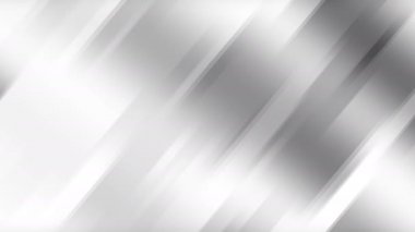 Gri metalik çizgiler. Geometrik teknoloji soyut hareket arkaplanı. Kusursuz döngü. Video animasyonu Ultra HD 4K 3840x2160