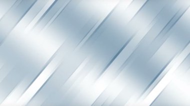 Mavi parlak ve gri metalik çizgiler. Geometrik teknoloji soyut hareket arkaplanı. Kusursuz döngü. Video animasyonu Ultra HD 4K 3840x2160