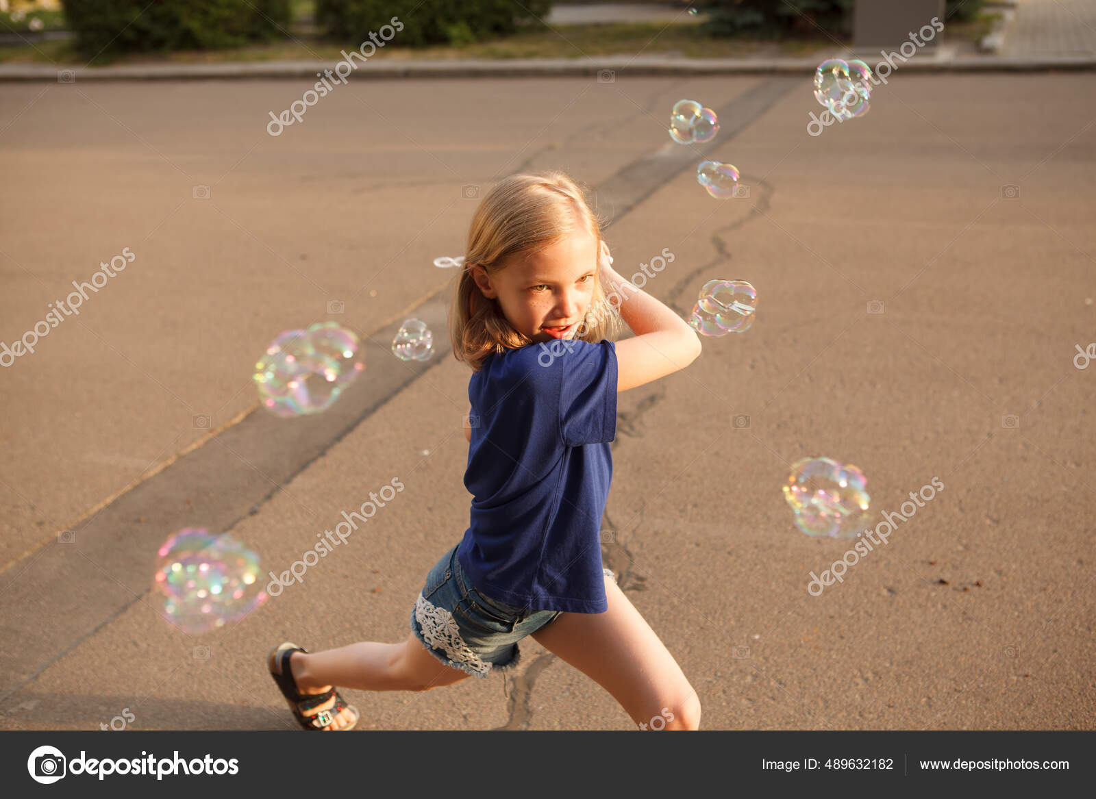 Run Bubble Girl