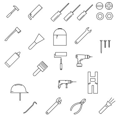 onarım Icons set