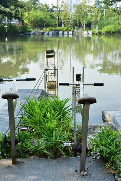 Water Wheel Pond Park — Stock fotografie