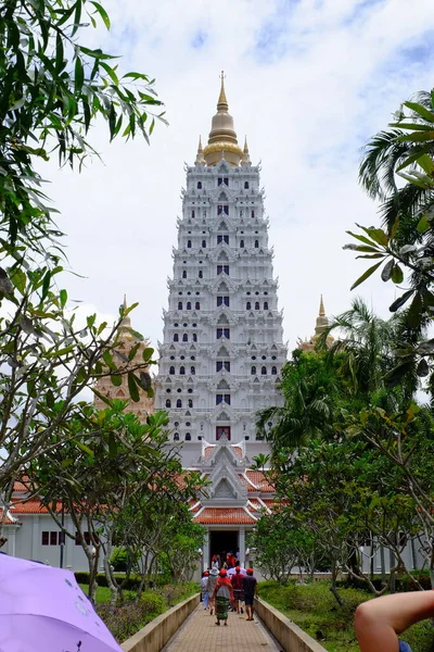 Βουδιστές Ναό Στην Ταϊλάνδη Chonburi — Φωτογραφία Αρχείου