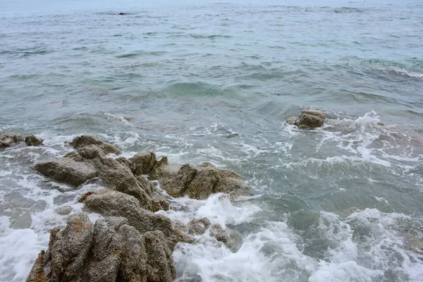 Vagues Mer Sur Plage — Photo