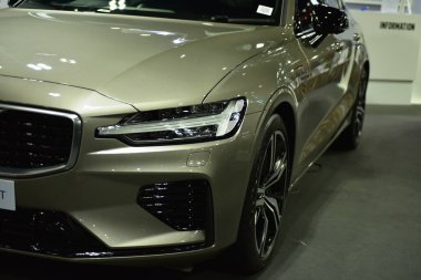 Araba markası ve ilgili eşyalar. 1-13 Aralık 2020 tarihlerinde Bangkok Impac Bangkok, Tayland 'daki 