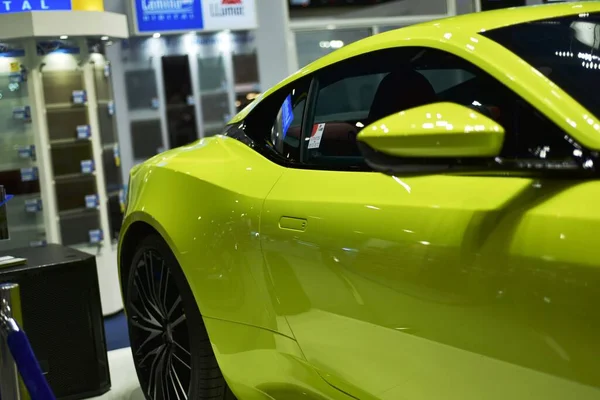 Marca Carro Itens Relacionados Saia Para Feiras Motor Show 2020 — Fotografia de Stock