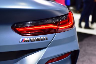 Araba markası ve ilgili eşyalar. 1-13 Aralık 2020 tarihlerinde Bangkok Impac Bangkok, Tayland 'daki 