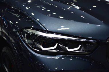 Araba markası ve ilgili eşyalar. 1-13 Aralık 2020 tarihlerinde Bangkok Impac Bangkok, Tayland 'daki 