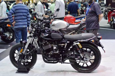 Araba markası ve ilgili eşyalar. 1-13 Aralık 2020 tarihlerinde Bangkok Impac Bangkok, Tayland 'daki 