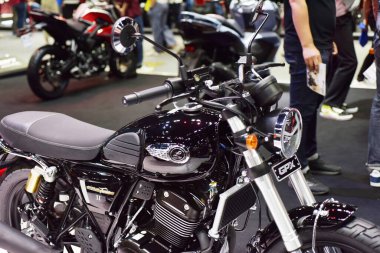 Araba markası ve ilgili eşyalar. 1-13 Aralık 2020 tarihlerinde Bangkok Impac Bangkok, Tayland 'daki 