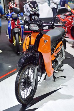 Araba markası ve ilgili eşyalar. 1-13 Aralık 2020 tarihlerinde Bangkok Impac Bangkok, Tayland 'daki 