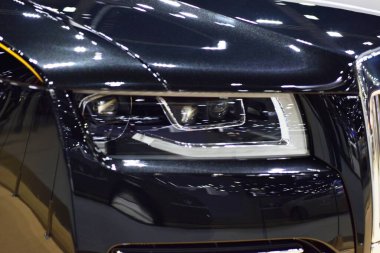 Araba markası ve ilgili eşyalar. 1-13 Aralık 2020 tarihlerinde Bangkok Impac Bangkok, Tayland 'daki 