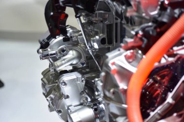 Araba markası ve ilgili eşyalar. 1-13 Aralık 2020 tarihlerinde Bangkok Impac Bangkok, Tayland 'daki 