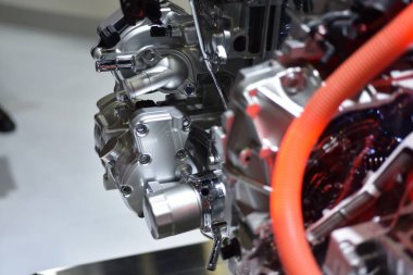 Araba markası ve ilgili eşyalar. 1-13 Aralık 2020 tarihlerinde Bangkok Impac Bangkok, Tayland 'daki 