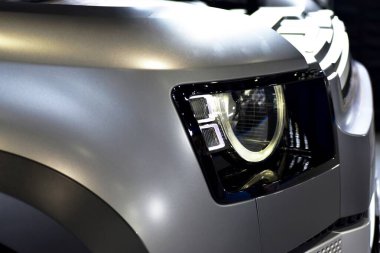 Araba markası ve ilgili eşyalar. 1-13 Aralık 2020 tarihlerinde Bangkok Impac Bangkok, Tayland 'daki 