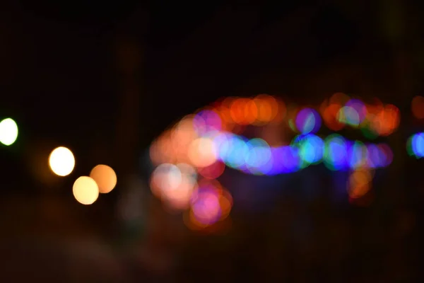 Abstract Background Bokeh Lights — Stock Photo, Image