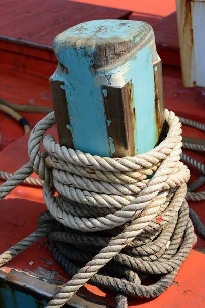 Hamn Med Båtar Asiatiska Staden — Stockfoto