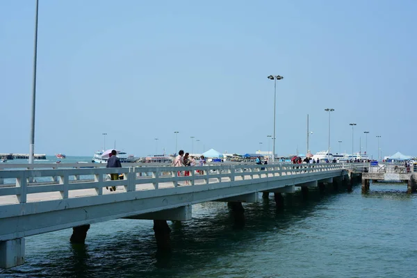 Muelle Mar Ciudad Pattaya Tailandia —  Fotos de Stock