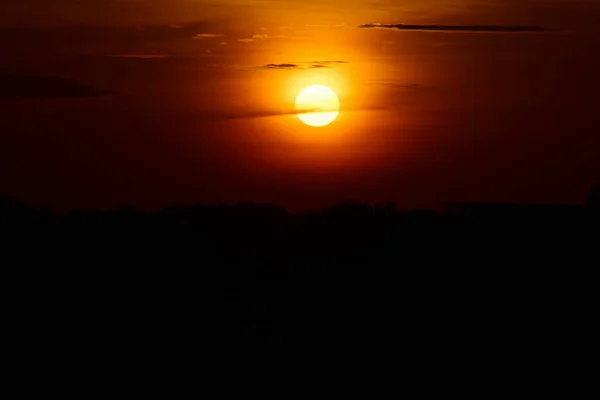 Beautiful Sunset Clouds Sky — Stock Photo, Image