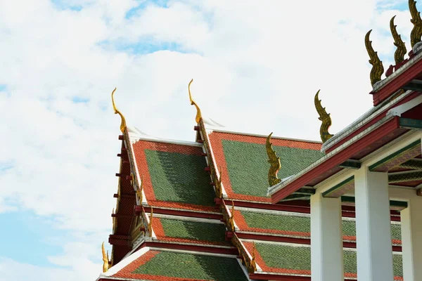 Thai Templom Szobor Buddha Thaiföldön — Stock Fotó