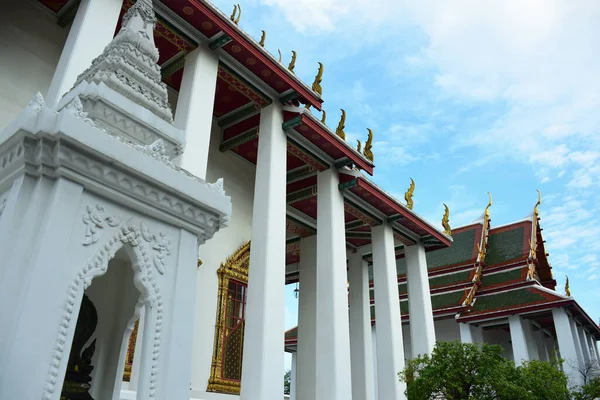 Thai Templom Szobor Buddha Thaiföldön — Stock Fotó