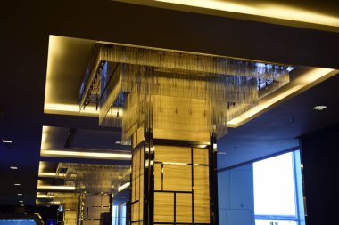 Modern binanın içi