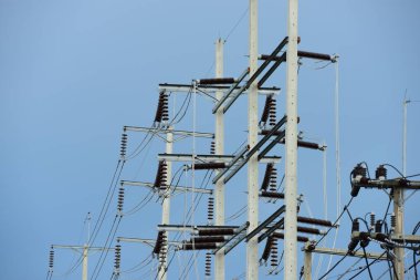 yüksek voltaj kulesi, elektrik hatları