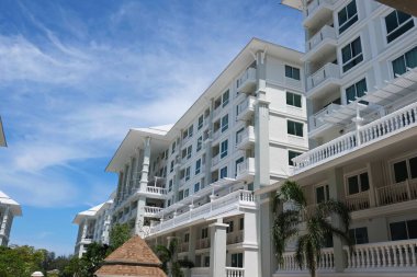 Tayland 'daki modern otel binası.
