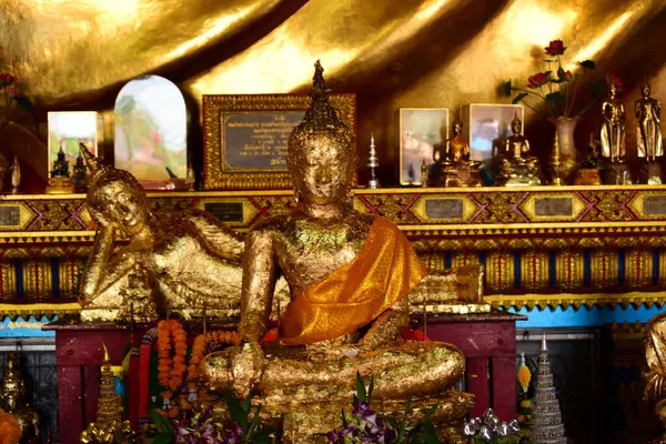 Estatua Buddha Wat Pho Bangkok Tailandia — Foto de Stock