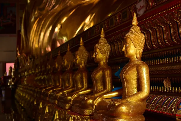 Golden Buddha Wat Pho Bangkok Thailand — Stock Photo, Image