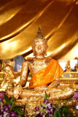 Buda heykeli Wat Po, Bangkok, Tayland 'da