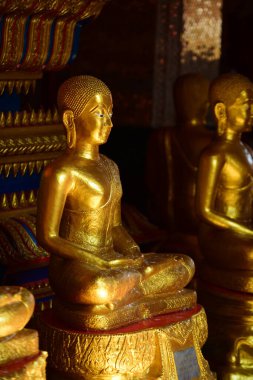 Altın Buda heykeli Wat Po, Bangkok, Tayland 'da