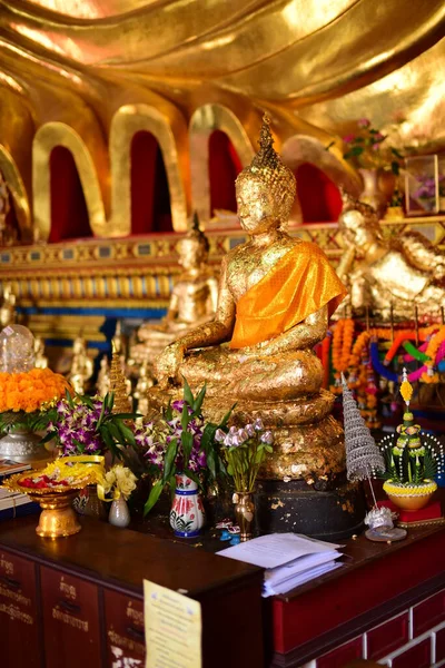 Estatua Buddha Wat Pho Bangkok Tailandia — Foto de Stock