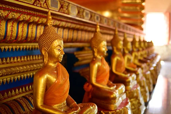 Estátua Buddha Wat Pho Bangkok Tailândia — Fotografia de Stock