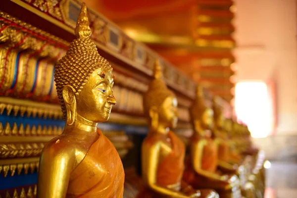 Statue Bouddha Doré Wat Pho Bangagara Thailand — Photo