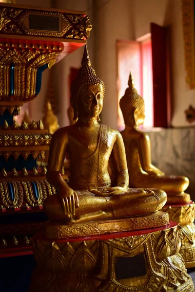 Statue Bouddha Doré Wat Pho Bangagara Thailand — Photo
