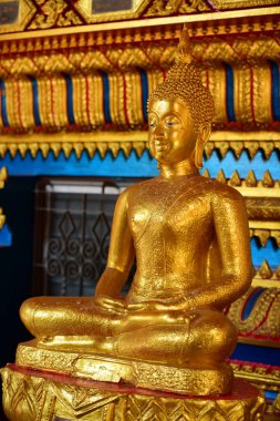 Altın Buda heykeli Wat Po, Bangkok, Tayland 'da