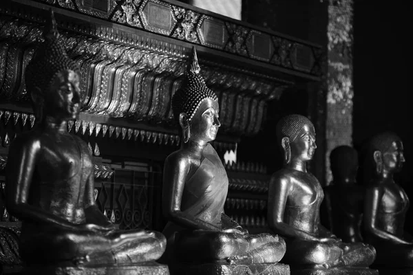 Statue Bouddha Dans Temple — Photo