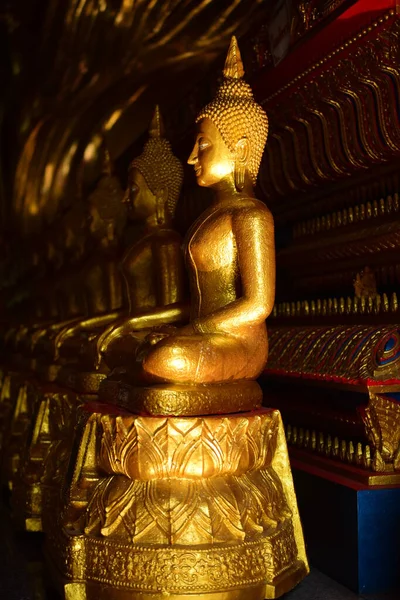 Gouden Boeddha Wat Pho Bangkok Thailand — Stockfoto