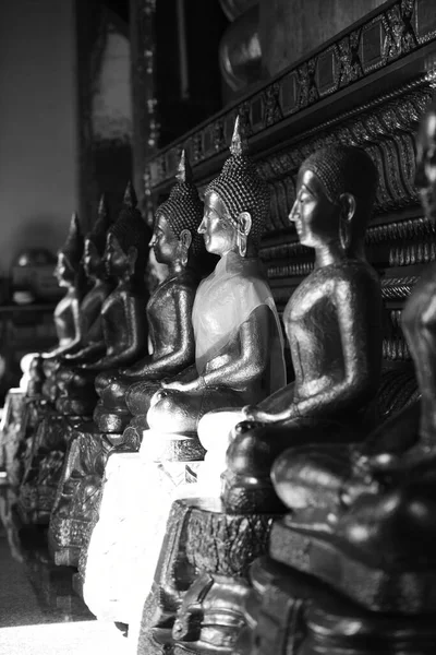Будда Статуя Храме — стоковое фото