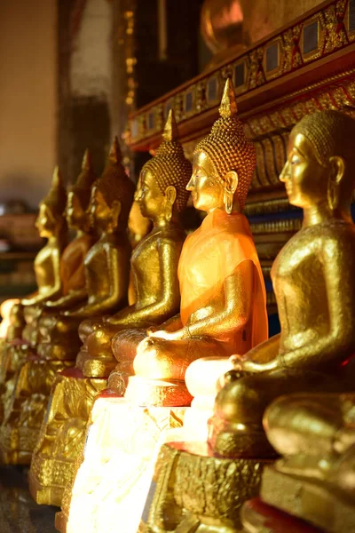 Altın Buda Heykeli Wat Bangkok Tayland — Stok fotoğraf