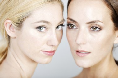 Çekici kadın güzellik poz