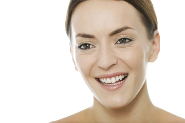 Vrouw in schoonheid stijl pose — Stockfoto