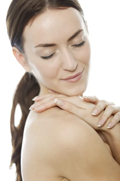 Woman in beauty style pose — Stock Photo, Image