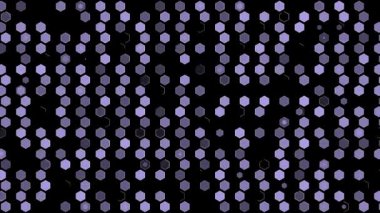 Kusursuz konturlu altıgen arka plan kümesi