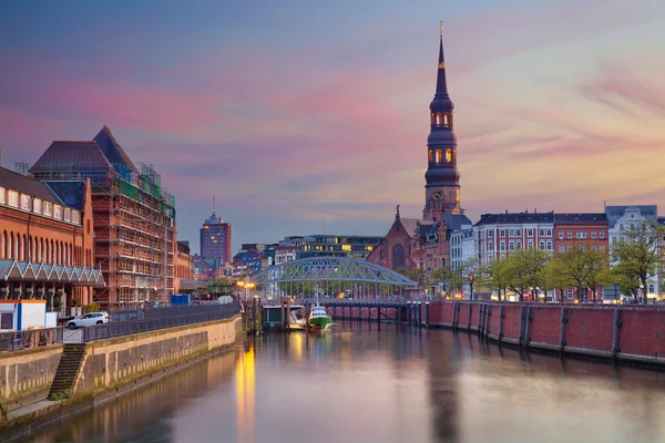 Город Гамбург . — стоковое фото