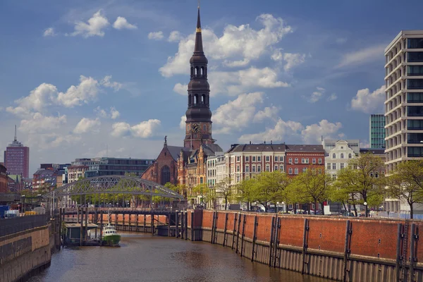 Hamburg şehir. — Stok fotoğraf